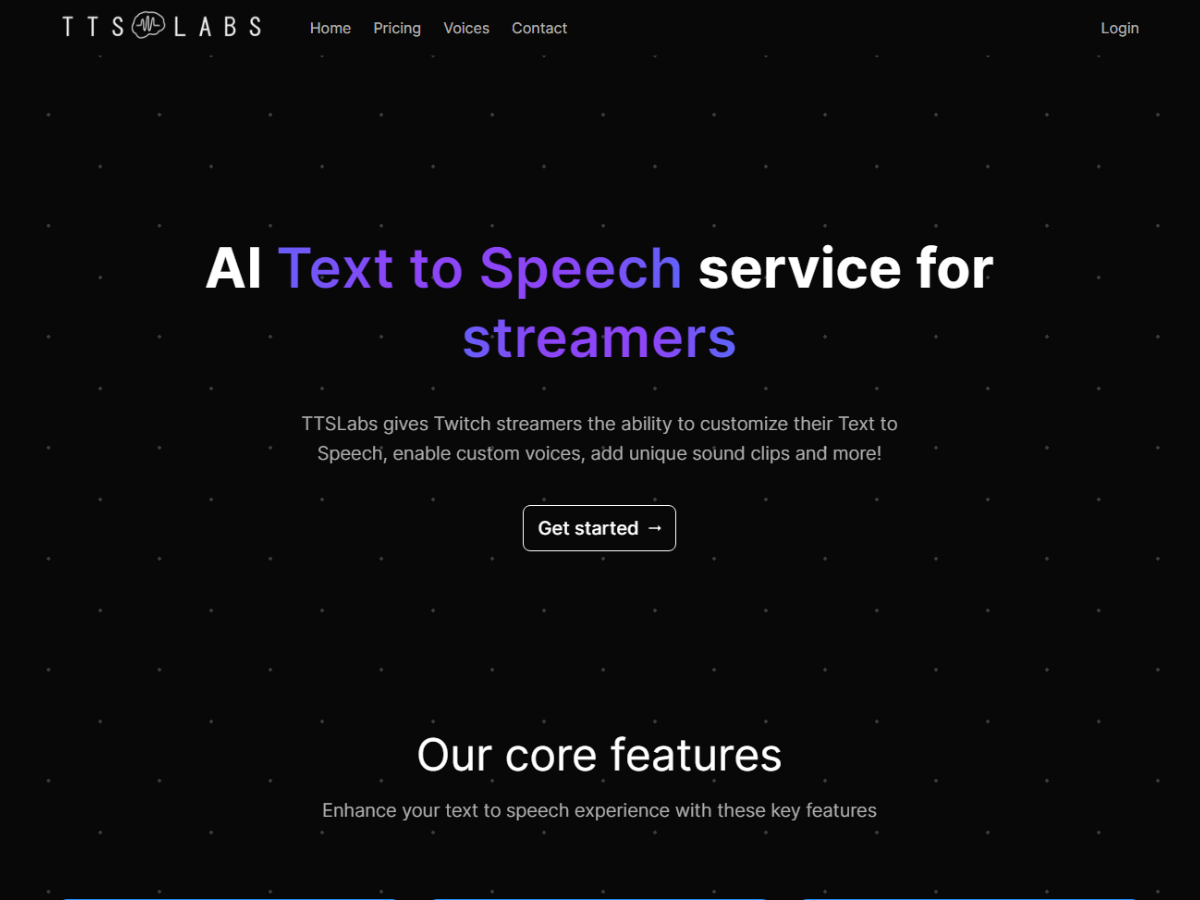 TTSLabs AI Text To Speech